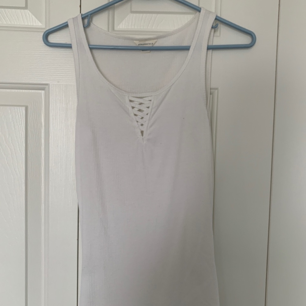 Aeropostale White Tank Top